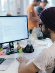 Equipe développeur intelligence artificielle